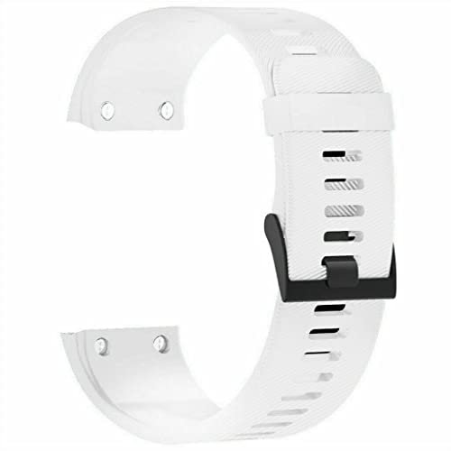 TJGLTD Bracelet de montre de rechange unisexe en silicone compatible avec Garmin Forerunner 30 35, taille unique, Silicone