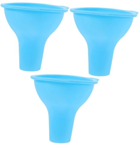 SUPVOX 3pezzi Imbuto Silicone Per Giocattoli Per Accessorio Per Trasferimento Design Per