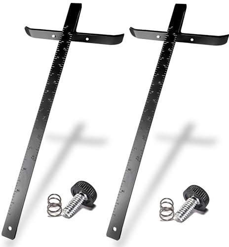 Rip Fence Guide Kit Replacement for Circular Saw, Edge Guide Cordless with Round Head Stop Screw And Spring (Black)