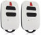 LINEOPS - Mando a distancia para DEA Ziggy GTI2/4, GT2/4, Mio TR2/4, Mio TR2/4, Mio TR2N/4N puerta de garaje – Pilas incluidas – Lote de 2 (2 botones)