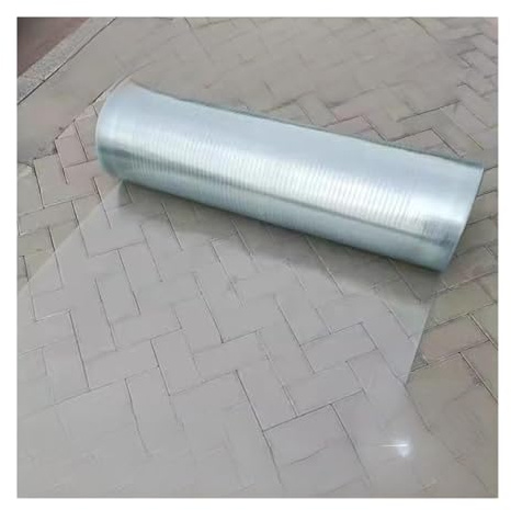 Polycarbonatplatten Dachplatten Gewächshaus-Platten Geeignet für Trennwände und Verkleidungen, Wintergärten, Schiebetüren(0.6x5m/1.97x16.4ft)