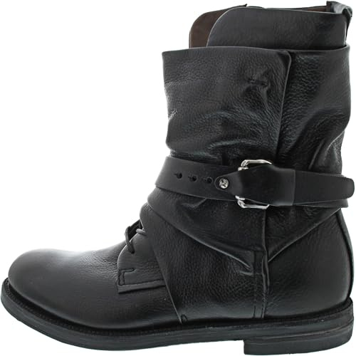 A.S.98 Samurai Schnürstiefel Schwarz