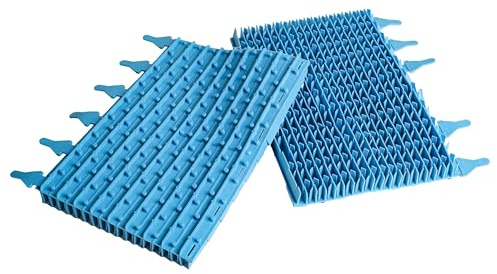 vhbw 2X Brosse Compatible avec Zodiac Voyager | Sweepy Free, Indigo robot aspirateur de piscine - en caoutchouc, 30,5 x 24,4 x 5,8 cm