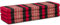 livasia Nachhaltige Klappmatratze Kapok XXL - 200x140x8cm - extrabreite Gästematratze, Faltbare Matratze doppel, ökologische Yogamatte, Gästebett klappbar, Liege Garten Balkon (Rot/Elefanten)