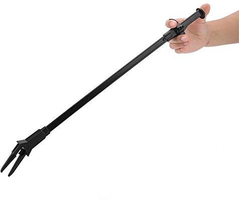 Pinzette per acquari con manico lungo da 19,7 pollici (50 cm), pinze per acquario per piante acquatiche Rettili Lucertole Serpenti ragno