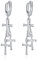 Drei Kreuz Ohrringe Sterling Silber Silber Kreuz Ohrringe Gold Hoop Huggie Earrings Kreuz Schmuck für Männer Frauen