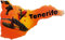 Teneriffa Spanien Karte geformt Teneriffa Kühlschrankmagnet Kühlschrankmagnet Dekoration Magnet Aufkleber Souvenir Harz Handwerk