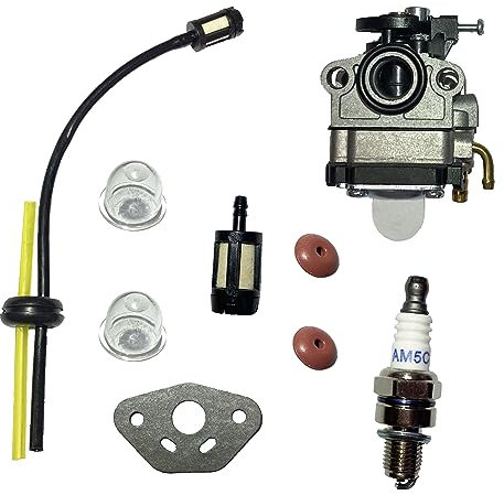 Kit carburatore per tosaerba Ryobi 4 cicli S430 WeedEater 20016-81020 20016-81021 con kit linea carburante