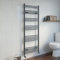 DuraTherm® 1600 x 600mm Curved Heated Towel Rail Radiator Modern Central Heating Bathroom Warmer Wall Mounted Ladder Rad, Anthracite