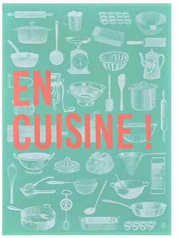 Le Jacquard Francais - Geschirrtuch - En Cuisine Mint