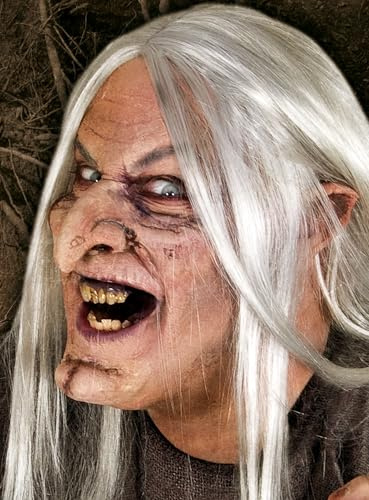 Hochwertiges Make-Up Deluxe Set Hexe - Kostüm-Accessoire für Halloween, Karneval & Horror-Event