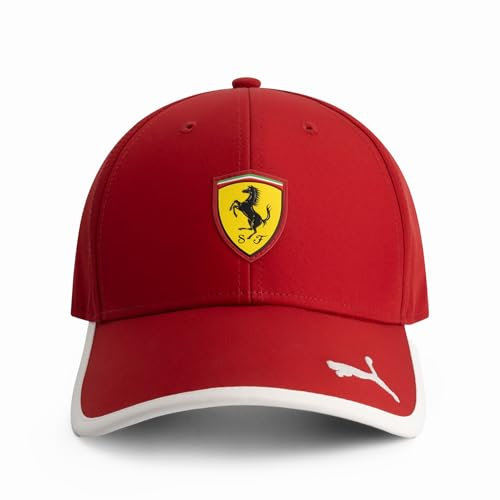 PUMA Scuderia Ferrari F1 Cappellino Logo Classico - Rosso - Taglia Unica