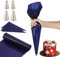 Disposable Piping Bags & 4 Nozzles Set, Large Icing Bags for Cake, Cupcake, Cookie, Dessert Decorating – Pastry Baking Tools for Professional & Home Use