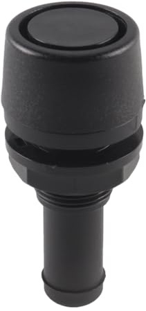 Hoite Straight Nylon Fuel Tank Vent Air Vent Replacement for Boat Yacht RV Car with 22mm Thread Black Universal Inner Diameter 11mm