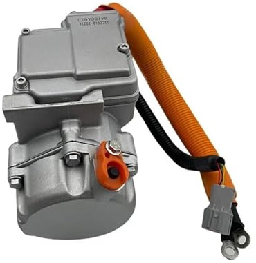Compresor de aire acondicionado eléctrico universal de 12 V y 14 cc for caravanas, coches, camiones, autobuses y barcos.