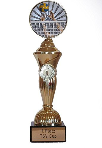 RaRu Volleyball-Pokal mit Wunschgravur