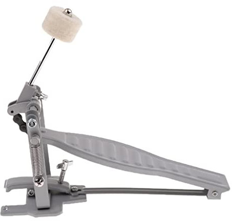 SM SunniMix Kick Pedal Drum Set Schlagzeug Hammer Bass Schlagzeuger Hammer für Schlagzeug-Set, Silber