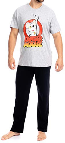 Danger Mouse Mens Pyjamas Multicoloured X-Large