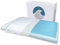 Bluewave Bedding Ultradünnes CarbonBlue Max Cool Gel-Memory-Foam-Kissen für Bauch- und Rückenschläfer, dünnes, flaches Design mit fortschrittlicher Kühlung (7,9 cm Höhe, Standardgröße)