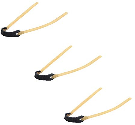 FASTROHY 3 Pcs 6X9mm Elastic Rubber Band Bungee Replacement for Slingshot Catapult Hunting