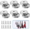 12 Pack Magnet Strong Neodymium Magnets Small 20 x 5mm Rare Earth Magnets Round Countersunk Hole for Whiteboards Refrigerator Home Kitchen Workplace 25 Lbs Holding Force