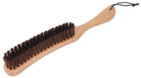 Shanrya Fusselbürste, Kleiderbürste zum Reinigen von Kleidung, Pullover, Hüten, Möbeln und Autositzen, Holz und ABS, 27,2 x 3,3 cm