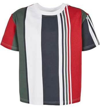 Urban Classics Herren Boys Heavy Oversized Big AOP Stripe Tee