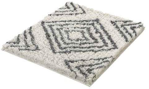 Kleine Wolke Badteppich Boho, Farbe: Natur, Material: 100% Baumwolle, Größe: 55x 65 cm, 9157202539