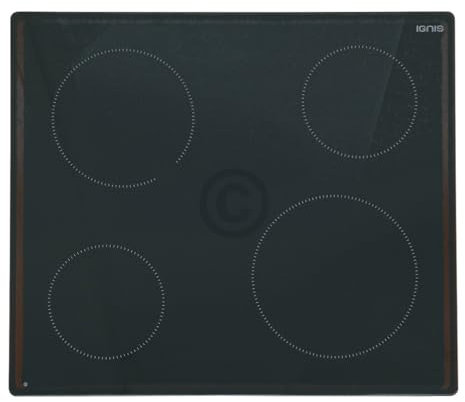 LUTH Premium Profi Parts Glaskeramikplatte kompatibel mit Ignis 481010623706 für Kochfeld Herd