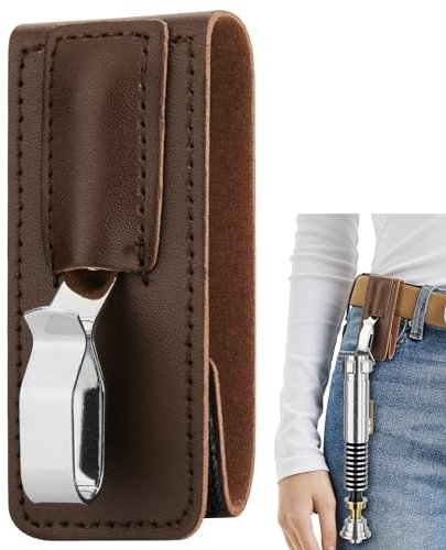 Cosmos Lichtschwert Gürtelclip Hilt Gürtelhalter Lichtschwert Taille Holster Lichtschwert Clip zur Befestigung von Lichtschwert Griff am Gürtel, Schwarz, For 3.5 Belt Wide