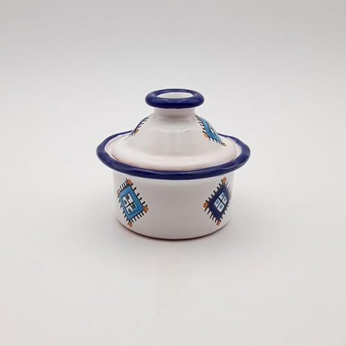 Cocotte Querouana Khelel bleu - D 10 cm