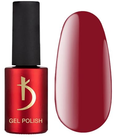 UV Nagellack Gel für Nägel - Deep Red - Gel Nail Polish UV-LED -7ml- langlebig - Glanz Maniküre - DIY Nageldesign - Farbe GelNägel Manicure