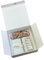 Regalami.Shop bomboniera cavatappi Personalizzabile Completo di Scatola Confetti Nastro e bigliettino Personalizzato (Fiori)