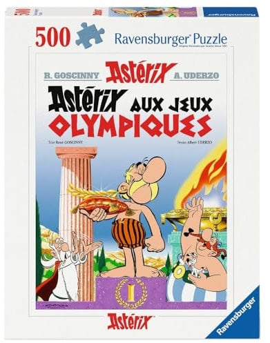 Ravensburger Puzzle für Erwachsene – Puzzle 500 Teile – Asterix bei den Olympischen Spielen – Erwachsene und Kinder ab 12 Jahren – Hochwertiges Puzzle – Comic/Comic Asterix – 12000094
