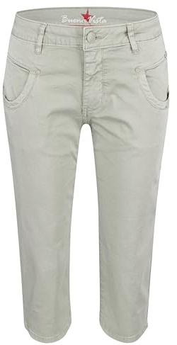 Buena Vista Damen Hose Anna C 3/4 Stretch Twill in beige