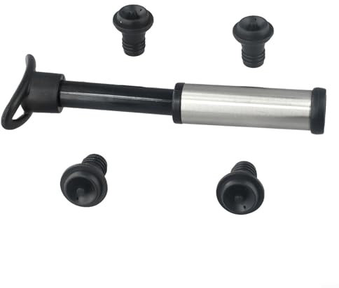 Pompe à vin en acier inoxydable et 4 bouchons de bouteille sous vide, conserve le vin pendant des semaines