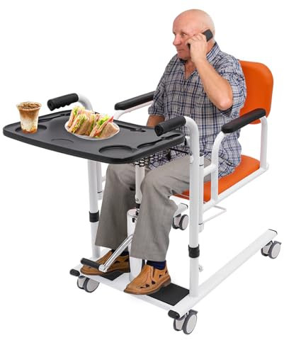 Beaudreaul Hydraulischer Aufzug für Patienten – Hydraulischer Patientenlifter – Transferhilfe für ältere Menschen – Hydraulischer Rollstuhl für Patienten – multifunktionaler Transport