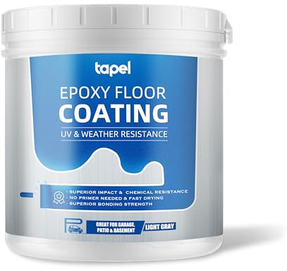 Tapel Epoxy Floor Paint (Light Grey)