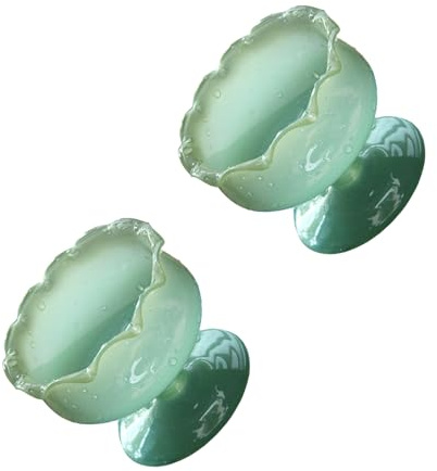 YPREWY Récipient à yaourts en verre robuste de 240 ml fait à la main pour gaufrage floral, passe au micro-ondes et au lave-vaisselle