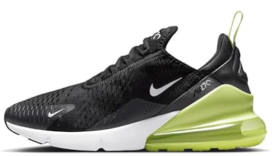 NIKE Air Max 270 Men's Trainers AH8050 (Black/Light Lemon Twist/Anthracite/White 703) UK 9 (EU 44)