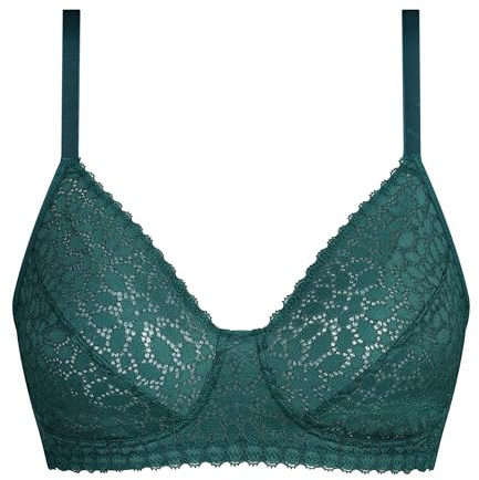 DIM Soutien-Gorge Femme Daily Dentelle | Armatures | Dentelle Florale Ajourée | Maintien et Confort