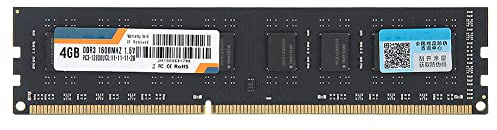JUHOR DDR3L 1600 MHz 4 Go Banque de mémoire de Bureau Module RAM Haute Performance pour Les Jeux et Le Bureau 240 Broches 1,5 V Tension BGA emballé
