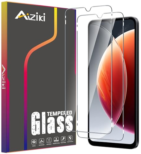 Aiziki Glass Screen Protector For Blackview Wave 7C Tempered Glass Film, Impact-Protection, Anti-Shatter, Anti-Scratch, HD Clear, Bubble Free, [2 Pack] Screen Protectors Blackview Wave 7C