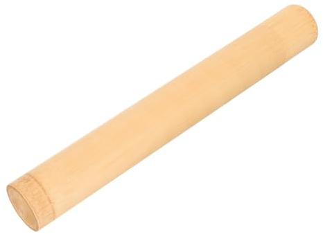 TEMPNAP Étui Porte-Brosse à Dents en Bambou pour Voyage Pratique et Portable, Boîte de Rangement Khaki pour Famille et Amis Lors de Déplacements