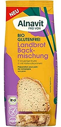 Alnavit Landbrotbackmischung glutenfrei bio 450g