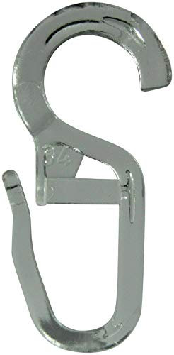 Rewagi - Ganci per tende con occhiello, 12 mm, trasparenti, 25, 50, 100, 200, 500, 1000 pezzi