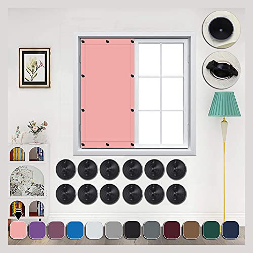 AIYOUVM Sonnenschutz dachfenster roto 96x93cm Without Drilling, with Suction Cups, Hitzeschutz Dachfenster Verdunkelungsrollo Dachfenster für Windows Velux Roto Solarschutz Wärmereduzierung