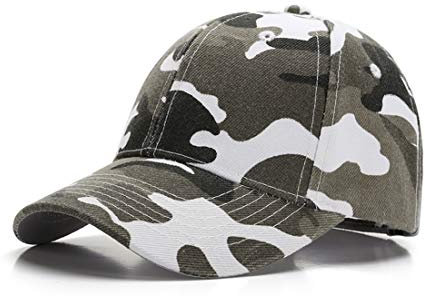 Durio Baseball Cap Kids Unisex Jungen Mädchen Mütze Kinder Kappe Hut Snapback Cap Baseballkappe für 3-8 Jahre Alt Schwarz-Weiß Camouflage Einheitsgröße