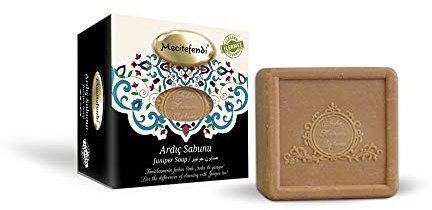 Mecitefendi Special Wacholder Seife 150 GR - Gesichtsreiniger reinigt und mattiert die Haut - Naturseife, Körperpflege - Haarwaschseife, Duschseife