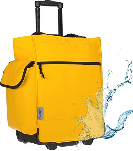 Alessandro Einkaufsroller Shoppingtrolley Einkaufstrolley (12893 LKW-Plane Yellow), XL